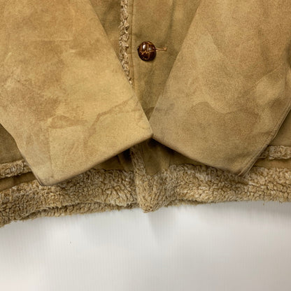 【現状渡し品】【メンズ】 FINGERHUT FASHIONS フィンガーハット ファッションズ 60S USA製 くるみボタン RANCH COAT ランチコート アウター 146-260423-ya-15-izu サイズ：44 カラー：ベージュ 万代Net店