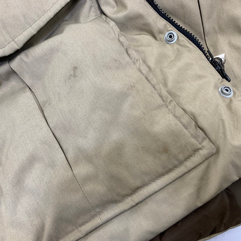 【中古品】【メンズ】 GERRY ジェリー 旧タグ USA製 80-90S DOWN JACKET ダウン ジャケット アウター 146-260910-cs-11-izu サイズ：不明 カラー：ベージュ 万代Net店