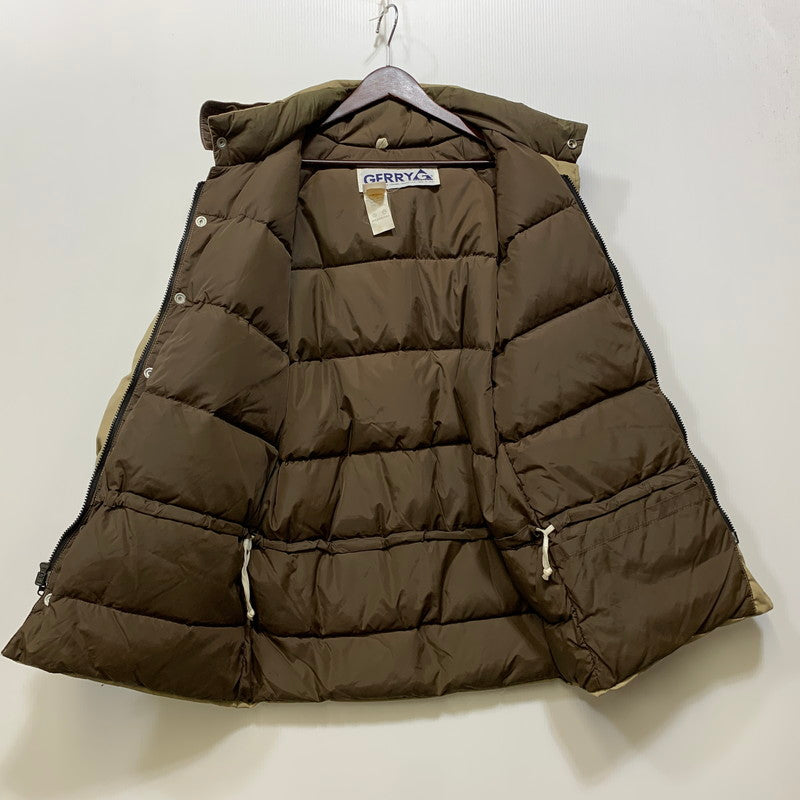 【中古品】【メンズ】 GERRY ジェリー 旧タグ USA製 80-90S DOWN JACKET ダウン ジャケット アウター 146-260910-cs-11-izu サイズ：不明 カラー：ベージュ 万代Net店
