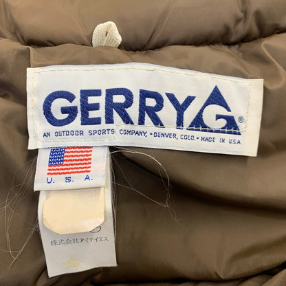 【中古品】【メンズ】 GERRY ジェリー 旧タグ USA製 80-90S DOWN JACKET ダウン ジャケット アウター 146-260910-cs-11-izu サイズ：不明 カラー：ベージュ 万代Net店