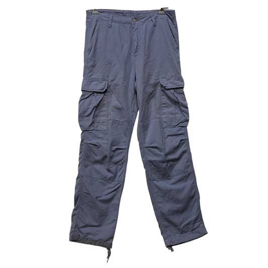 【中古品】【メンズ】 CARHARTT WIP カーハート ワークインプログレス I030475 REGULAR CARGO PANTS レギュラー カーゴ パンツ ボトムス 153-260712-yn-04-izu サイズ：32×32 カラー：ブルー 万代Net店