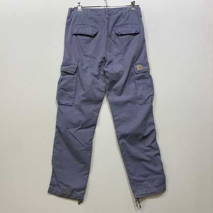 【中古品】【メンズ】 CARHARTT WIP カーハート ワークインプログレス I030475 REGULAR CARGO PANTS レギュラー カーゴ パンツ ボトムス 153-260712-yn-04-izu サイズ：32×32 カラー：ブルー 万代Net店