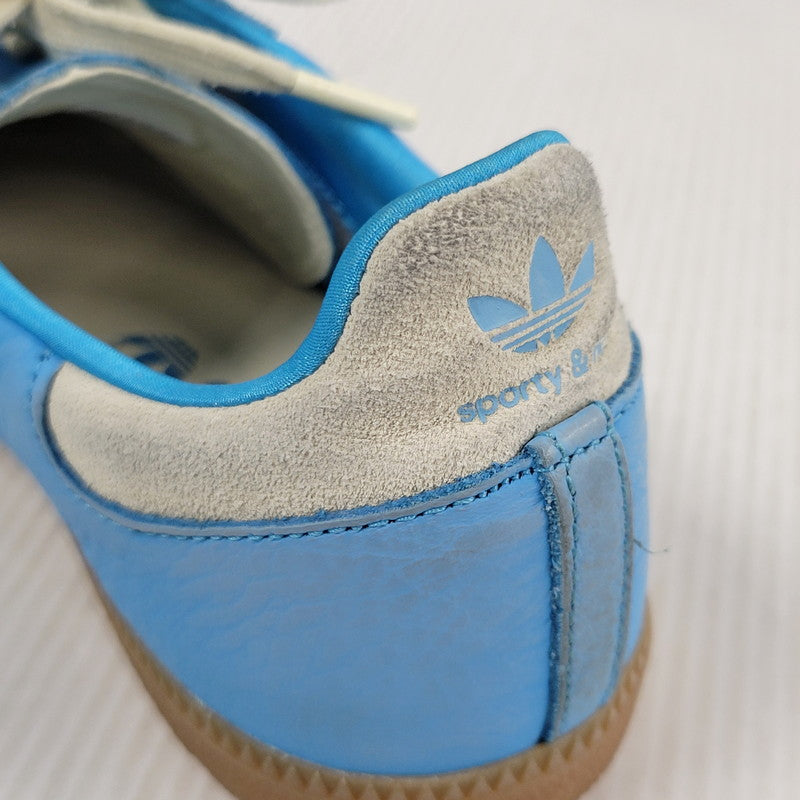 【中古品】【メンズ】 adidas アディダス × SPORTY&RICH スポーティーアンドリッチ SAMBA OG IE6975 サンバ OG スニーカー シューズ 靴 161-260430-as-07-izu サイズ：27.5cm カラー：BLURUS/CWHITE/GUM3 万代Net店
