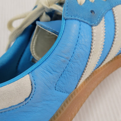 【中古品】【メンズ】 adidas アディダス × SPORTY&RICH スポーティーアンドリッチ SAMBA OG IE6975 サンバ OG スニーカー シューズ 靴 161-260430-as-07-izu サイズ：27.5cm カラー：BLURUS/CWHITE/GUM3 万代Net店