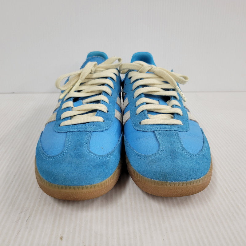 【中古品】【メンズ】 adidas アディダス × SPORTY&RICH スポーティーアンドリッチ SAMBA OG IE6975 サンバ OG スニーカー シューズ 靴 161-260430-as-07-izu サイズ：27.5cm カラー：BLURUS/CWHITE/GUM3 万代Net店
