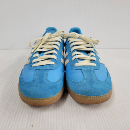 【中古品】【メンズ】 adidas アディダス × SPORTY&RICH スポーティーアンドリッチ SAMBA OG IE6975 サンバ OG スニーカー シューズ 靴 161-260430-as-07-izu サイズ：27.5cm カラー：BLURUS/CWHITE/GUM3 万代Net店