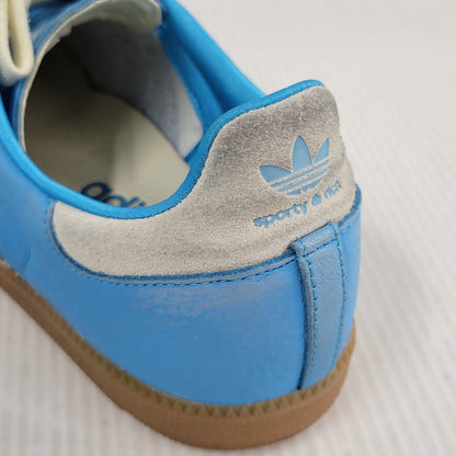 【中古品】【メンズ】 adidas アディダス × SPORTY&RICH スポーティーアンドリッチ SAMBA OG IE6975 サンバ OG スニーカー シューズ 靴 161-260430-as-07-izu サイズ：27.5cm カラー：BLURUS/CWHITE/GUM3 万代Net店