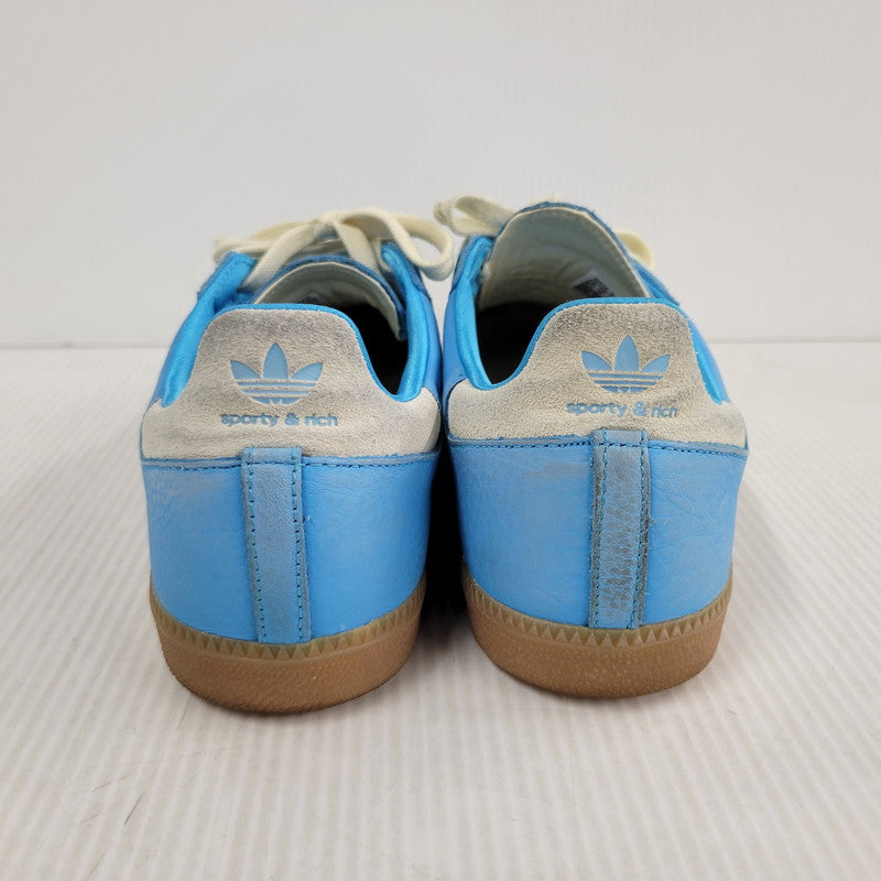 【中古品】【メンズ】 adidas アディダス × SPORTY&RICH スポーティーアンドリッチ SAMBA OG IE6975 サンバ OG スニーカー シューズ 靴 161-260430-as-07-izu サイズ：27.5cm カラー：BLURUS/CWHITE/GUM3 万代Net店