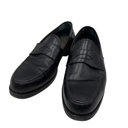 【中古品】【メンズ】 F.LLI GIACOMETTI フラテッリジャコメッティ COIN LOAFERS コイン ローファー 靴 164-260614-kh-01-izu サイズ：43 カラー：ブラック 万代Net店