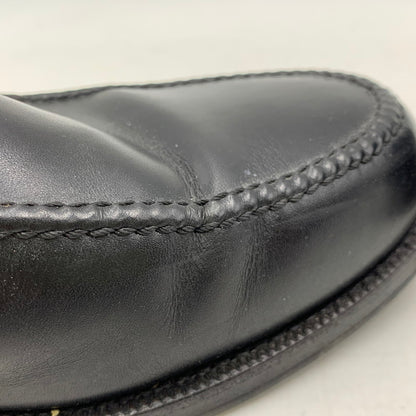 【中古品】【メンズ】 F.LLI GIACOMETTI フラテッリジャコメッティ COIN LOAFERS コイン ローファー 靴 164-260614-kh-01-izu サイズ：43 カラー：ブラック 万代Net店