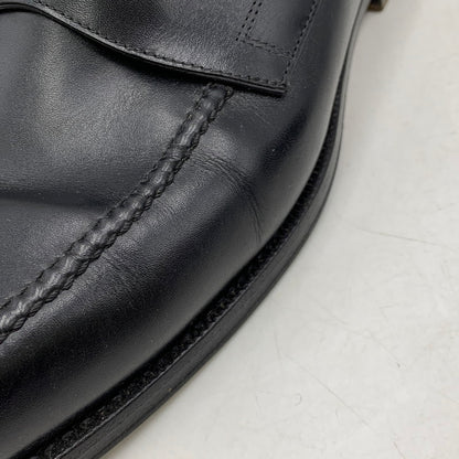 【中古品】【メンズ】 F.LLI GIACOMETTI フラテッリジャコメッティ COIN LOAFERS コイン ローファー 靴 164-260614-kh-01-izu サイズ：43 カラー：ブラック 万代Net店