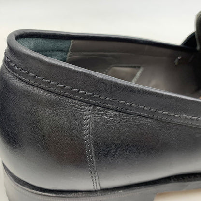 【中古品】【メンズ】 F.LLI GIACOMETTI フラテッリジャコメッティ COIN LOAFERS コイン ローファー 靴 164-260614-kh-01-izu サイズ：43 カラー：ブラック 万代Net店