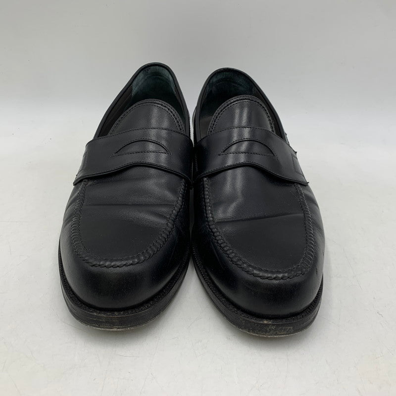 【中古品】【メンズ】 F.LLI GIACOMETTI フラテッリジャコメッティ COIN LOAFERS コイン ローファー 靴 164-260614-kh-01-izu サイズ：43 カラー：ブラック 万代Net店