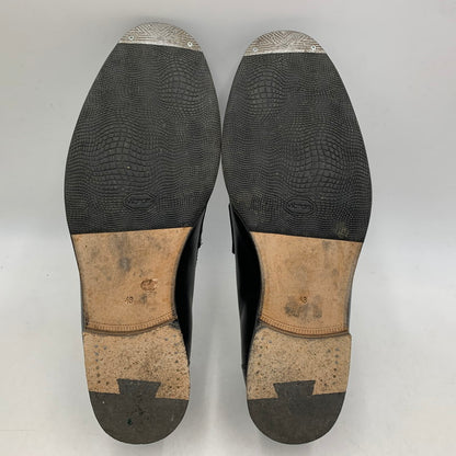 【中古品】【メンズ】 F.LLI GIACOMETTI フラテッリジャコメッティ COIN LOAFERS コイン ローファー 靴 164-260614-kh-01-izu サイズ：43 カラー：ブラック 万代Net店