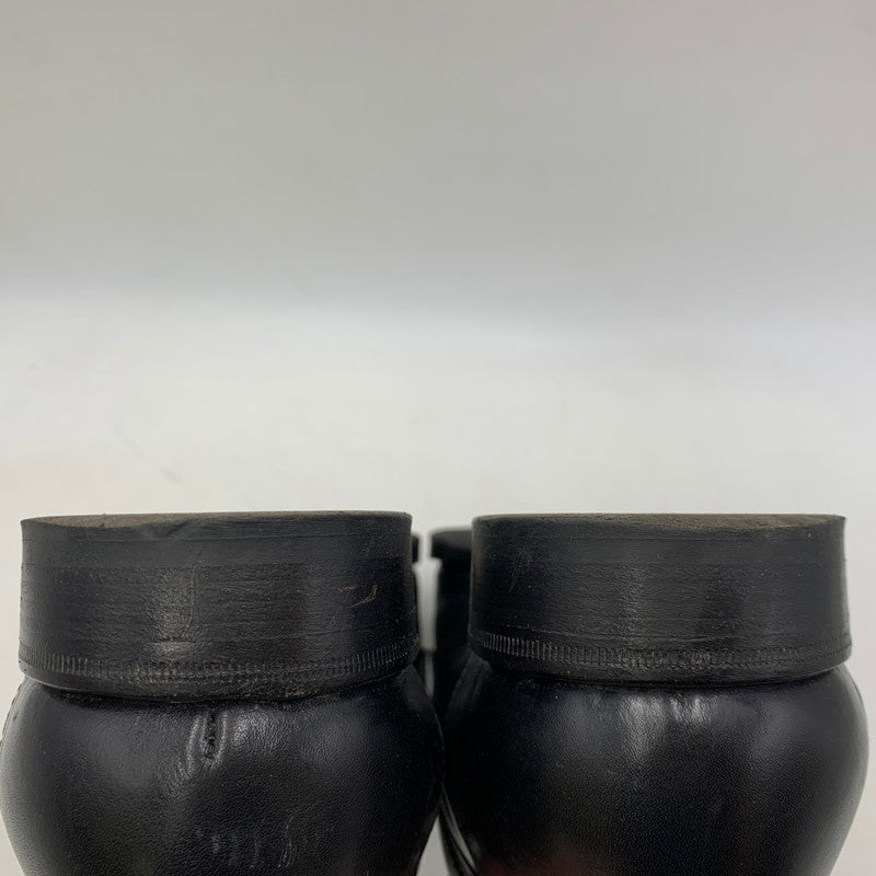 【中古品】【メンズ】 F.LLI GIACOMETTI フラテッリジャコメッティ COIN LOAFERS コイン ローファー 靴 164-260614-kh-01-izu サイズ：43 カラー：ブラック 万代Net店