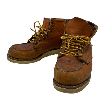 【現状渡し品】【レディース】 RED WING レッドウィング 875 90S 刺繍縦羽タグ USA製 IRISHSETTER アイリッシュセッター ブーツ シューズ 靴 164-260609-cs-06-izu サイズ：US 6E カラー：ブラウン 万代Net店