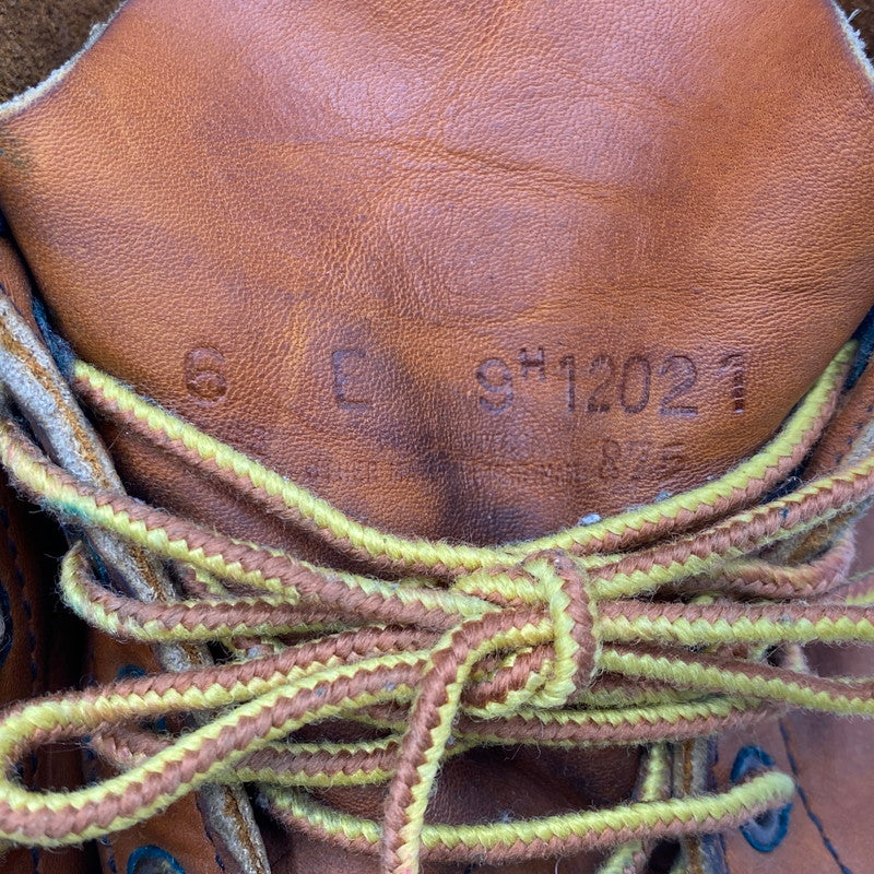 【現状渡し品】【レディース】 RED WING レッドウィング 875 90S 刺繍縦羽タグ USA製 IRISHSETTER アイリッシュセッター ブーツ シューズ 靴 164-260609-cs-06-izu サイズ：US 6E カラー：ブラウン 万代Net店