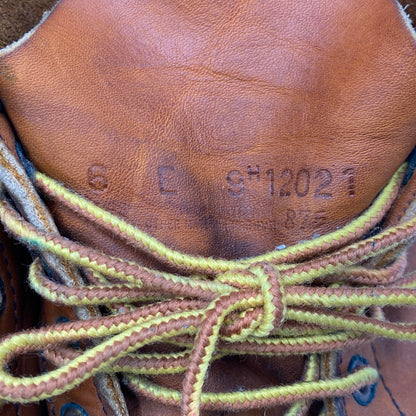【現状渡し品】【レディース】 RED WING レッドウィング 875 90S 刺繍縦羽タグ USA製 IRISHSETTER アイリッシュセッター ブーツ シューズ 靴 164-260609-cs-06-izu サイズ：US 6E カラー：ブラウン 万代Net店