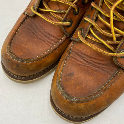 【現状渡し品】【レディース】 RED WING レッドウィング 875 90S 刺繍縦羽タグ USA製 IRISHSETTER アイリッシュセッター ブーツ シューズ 靴 164-260609-cs-06-izu サイズ：US 6E カラー：ブラウン 万代Net店