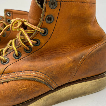 【現状渡し品】【レディース】 RED WING レッドウィング 875 90S 刺繍縦羽タグ USA製 IRISHSETTER アイリッシュセッター ブーツ シューズ 靴 164-260609-cs-06-izu サイズ：US 6E カラー：ブラウン 万代Net店