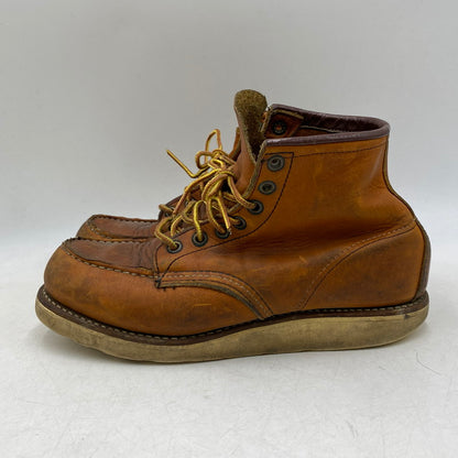 【現状渡し品】【レディース】 RED WING レッドウィング 875 90S 刺繍縦羽タグ USA製 IRISHSETTER アイリッシュセッター ブーツ シューズ 靴 164-260609-cs-06-izu サイズ：US 6E カラー：ブラウン 万代Net店