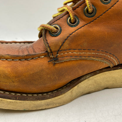 【現状渡し品】【レディース】 RED WING レッドウィング 875 90S 刺繍縦羽タグ USA製 IRISHSETTER アイリッシュセッター ブーツ シューズ 靴 164-260609-cs-06-izu サイズ：US 6E カラー：ブラウン 万代Net店