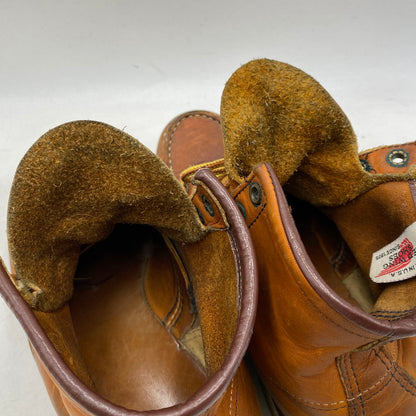 【現状渡し品】【レディース】 RED WING レッドウィング 875 90S 刺繍縦羽タグ USA製 IRISHSETTER アイリッシュセッター ブーツ シューズ 靴 164-260609-cs-06-izu サイズ：US 6E カラー：ブラウン 万代Net店