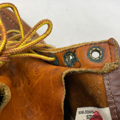 【現状渡し品】【レディース】 RED WING レッドウィング 875 90S 刺繍縦羽タグ USA製 IRISHSETTER アイリッシュセッター ブーツ シューズ 靴 164-260609-cs-06-izu サイズ：US 6E カラー：ブラウン 万代Net店
