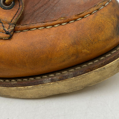【現状渡し品】【レディース】 RED WING レッドウィング 875 90S 刺繍縦羽タグ USA製 IRISHSETTER アイリッシュセッター ブーツ シューズ 靴 164-260609-cs-06-izu サイズ：US 6E カラー：ブラウン 万代Net店