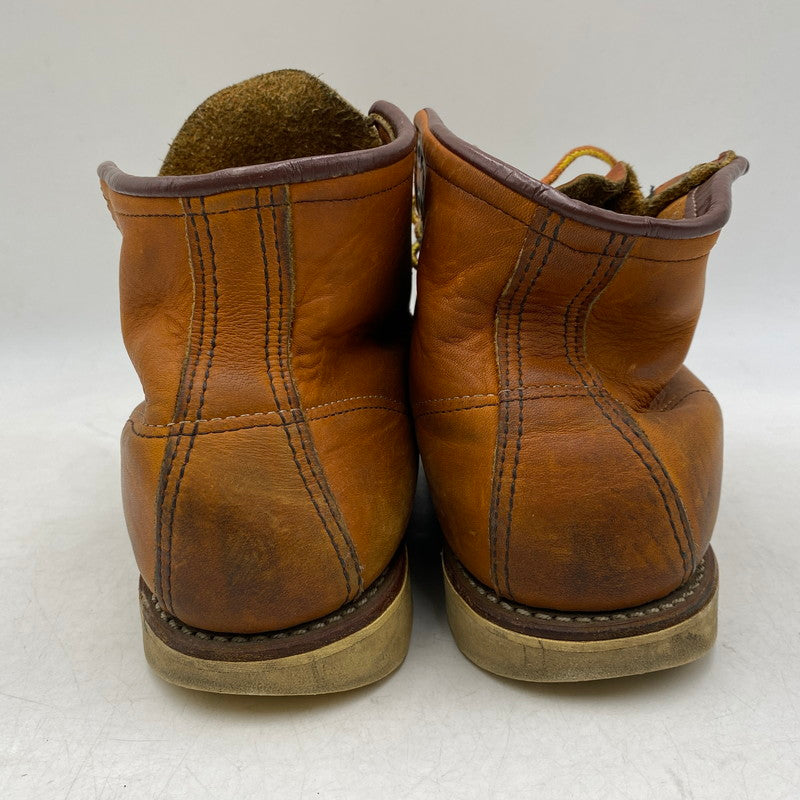 【現状渡し品】【レディース】 RED WING レッドウィング 875 90S 刺繍縦羽タグ USA製 IRISHSETTER アイリッシュセッター ブーツ シューズ 靴 164-260609-cs-06-izu サイズ：US 6E カラー：ブラウン 万代Net店