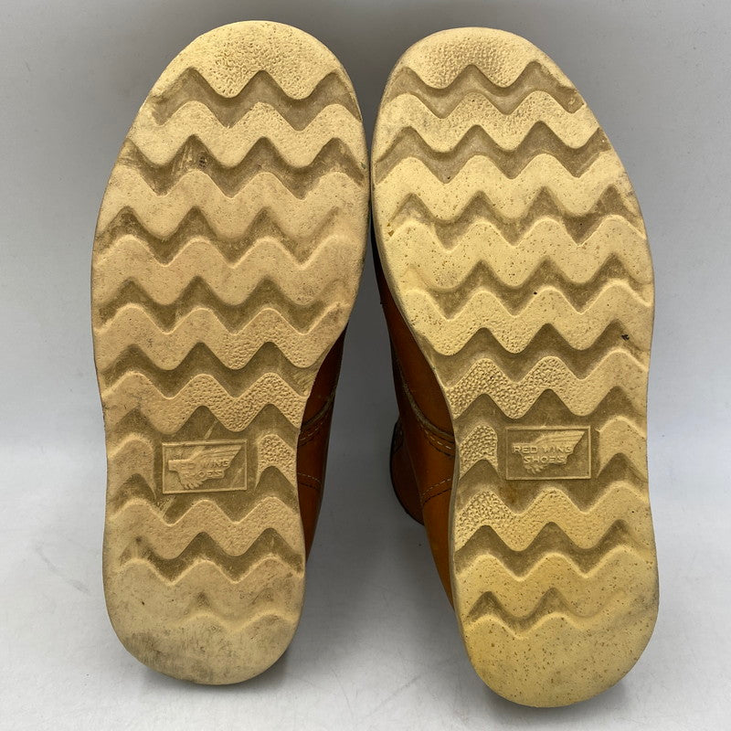 【現状渡し品】【レディース】 RED WING レッドウィング 875 90S 刺繍縦羽タグ USA製 IRISHSETTER アイリッシュセッター ブーツ シューズ 靴 164-260609-cs-06-izu サイズ：US 6E カラー：ブラウン 万代Net店
