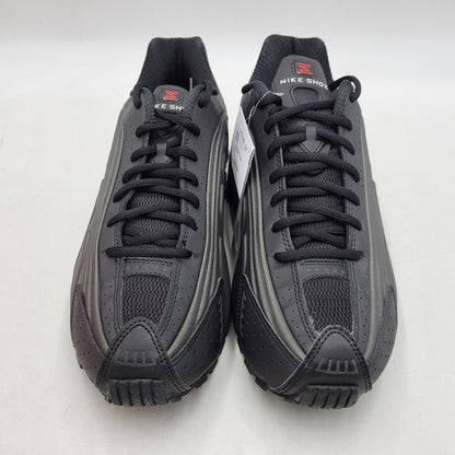 【中古美品】【メンズ】 NIKE ナイキ SHOX R4 HQ1988-001 ショックス R4 スニーカー シューズ 靴 160-260424-ay-02-izu サイズ：27.5cm カラー：BLACK/BRIGHT CRIMSON 万代Net店