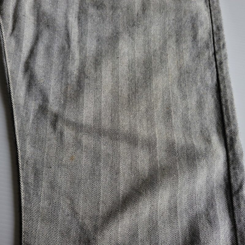 【中古品】【メンズ】 EVISU エヴィス HERRINGBONE DENIM PANTS LOT.2007 ヘリンボーン デニムパンツ 新恵美寿神頭 156-260623-as-23-izu サイズ：32×35 カラー：グレー系 万代Net店