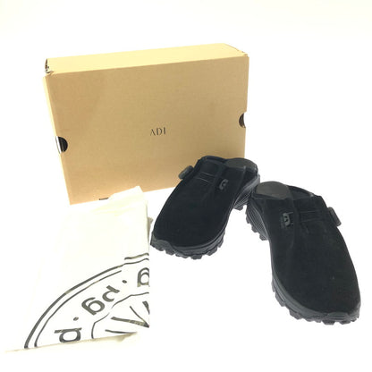 【中古美品】【メンズ】 PLAYGROUND プレイグラウンド ADI SLIDE アディスライド サンダル 靴 162-260627-na-08-tagh サイズ：42 カラー：BLACK 万代Net店