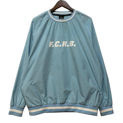 【中古品】【メンズ】 F.C.REAL.BRISTOL エフシー リアル ブリストル FCRB-222009 22AW AUTHENTIC LOGO RIBBED TRAINING オーセンティック ロゴ リブド トレーニング トップス 長袖 142-260712-ya-14-izu サイズ：M カラー：ライトブルー 万代Net店