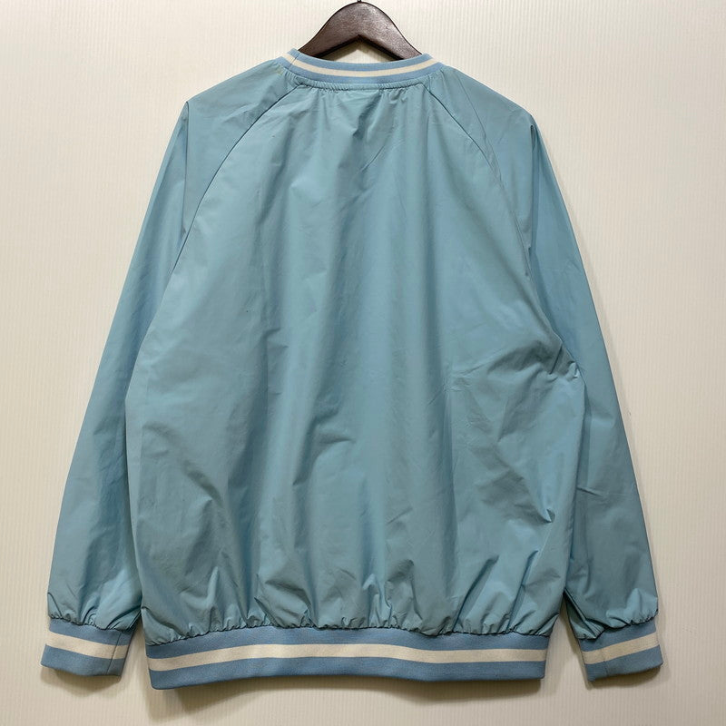【中古品】【メンズ】 F.C.REAL.BRISTOL エフシー リアル ブリストル FCRB-222009 22AW AUTHENTIC LOGO RIBBED TRAINING オーセンティック ロゴ リブド トレーニング トップス 長袖 142-260712-ya-14-izu サイズ：M カラー：ライトブルー 万代Net店