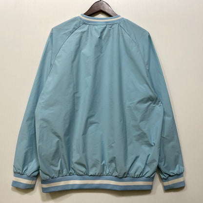 【中古品】【メンズ】 F.C.REAL.BRISTOL エフシー リアル ブリストル FCRB-222009 22AW AUTHENTIC LOGO RIBBED TRAINING オーセンティック ロゴ リブド トレーニング トップス 長袖 142-260712-ya-14-izu サイズ：M カラー：ライトブルー 万代Net店