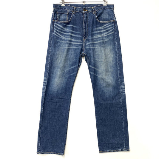 【中古品】【メンズ】 A BATHING APE アベイシングエイプ CITY TO CITY STRAIGHT DENIM PANTS シティ トゥ シティ ストレート デニム パンツ ボトムス ズボン 153-260622-cs-19-izu サイズ：XL カラー：インディゴ 万代Net店