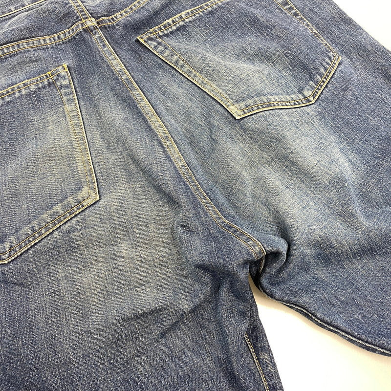 【中古品】【メンズ】 A BATHING APE アベイシングエイプ CITY TO CITY STRAIGHT DENIM PANTS シティ トゥ シティ ストレート デニム パンツ ボトムス ズボン 153-260622-cs-19-izu サイズ：XL カラー：インディゴ 万代Net店