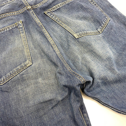【中古品】【メンズ】 A BATHING APE アベイシングエイプ CITY TO CITY STRAIGHT DENIM PANTS シティ トゥ シティ ストレート デニム パンツ ボトムス ズボン 153-260622-cs-19-izu サイズ：XL カラー：インディゴ 万代Net店