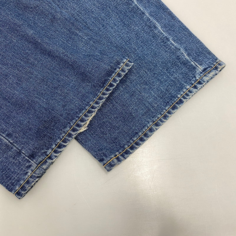 【中古品】【メンズ】 A BATHING APE アベイシングエイプ CITY TO CITY STRAIGHT DENIM PANTS シティ トゥ シティ ストレート デニム パンツ ボトムス ズボン 153-260622-cs-19-izu サイズ：XL カラー：インディゴ 万代Net店
