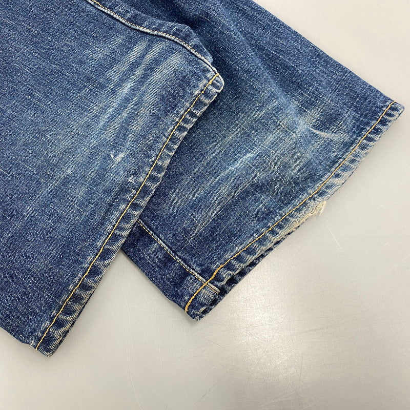 【中古品】【メンズ】 A BATHING APE アベイシングエイプ CITY TO CITY STRAIGHT DENIM PANTS シティ トゥ シティ ストレート デニム パンツ ボトムス ズボン 153-260622-cs-19-izu サイズ：XL カラー：インディゴ 万代Net店