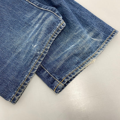 【中古品】【メンズ】 A BATHING APE アベイシングエイプ CITY TO CITY STRAIGHT DENIM PANTS シティ トゥ シティ ストレート デニム パンツ ボトムス ズボン 153-260622-cs-19-izu サイズ：XL カラー：インディゴ 万代Net店