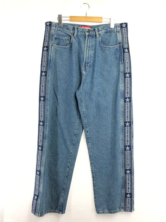 【中古品】【メンズ】 SUPREME シュプリーム 23AW SNAP-OFF BAGGY JEAN スナップ オフ バギー ジーンズ ボトムス 149-260610-rt-21-tagh サイズ：32 カラー：インディゴ 万代Net店