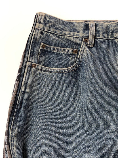 【中古品】【メンズ】 SUPREME シュプリーム 23AW SNAP-OFF BAGGY JEAN スナップ オフ バギー ジーンズ ボトムス 149-260610-rt-21-tagh サイズ：32 カラー：インディゴ 万代Net店