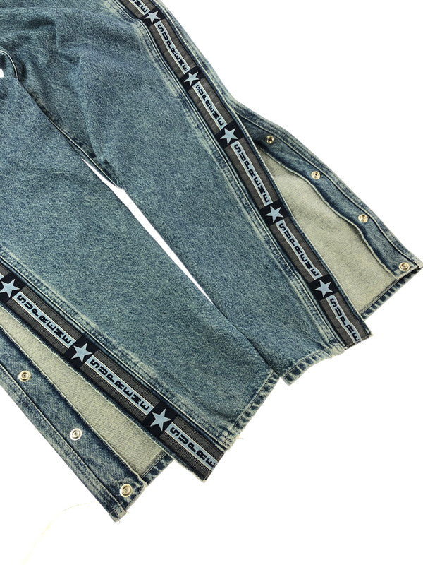 【中古品】【メンズ】 SUPREME シュプリーム 23AW SNAP-OFF BAGGY JEAN スナップ オフ バギー ジーンズ ボトムス 149-260610-rt-21-tagh サイズ：32 カラー：インディゴ 万代Net店