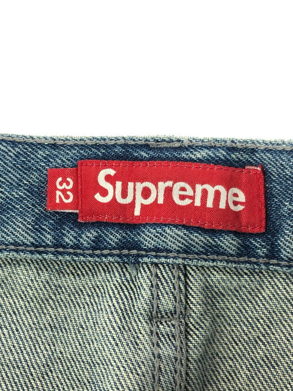 【中古品】【メンズ】 SUPREME シュプリーム 23AW SNAP-OFF BAGGY JEAN スナップ オフ バギー ジーンズ ボトムス 149-260610-rt-21-tagh サイズ：32 カラー：インディゴ 万代Net店