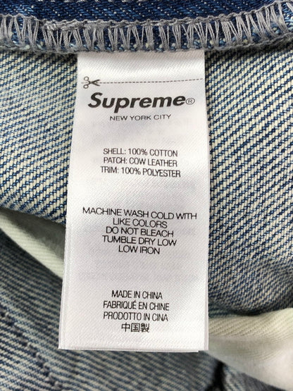 【中古品】【メンズ】 SUPREME シュプリーム 23AW SNAP-OFF BAGGY JEAN スナップ オフ バギー ジーンズ ボトムス 149-260610-rt-21-tagh サイズ：32 カラー：インディゴ 万代Net店