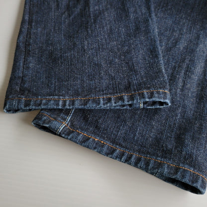 【中古品】【メンズ】 THE FLAT HEAD ザフラットヘッド TIGHT TAPERED DENIM PANTS FN-D109 タイトテーパード デニムパンツ ジーンズ 156-260623-as-22-izu サイズ：32 カラー：インディゴ 万代Net店