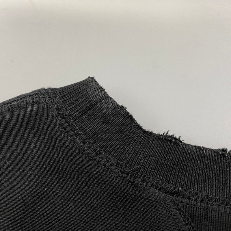 【中古品】【メンズ】 WIND AND SEA ウィンダンシー WDS-O-23-Q2-CS-02 SEA DAMAGED CREWNECK シー ダメージ クルーネック トップス 長袖 142-260615-cs-05-izu サイズ：L カラー：ブラック 万代Net店